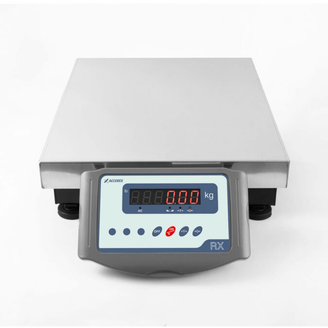Capacité de pesage de 15 à 150 kg avec plateau de pesée de différentes dimensions
